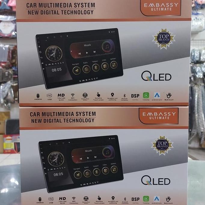 Android Embassy 9 inch 2/32 / head unit tv double din deckless embassy