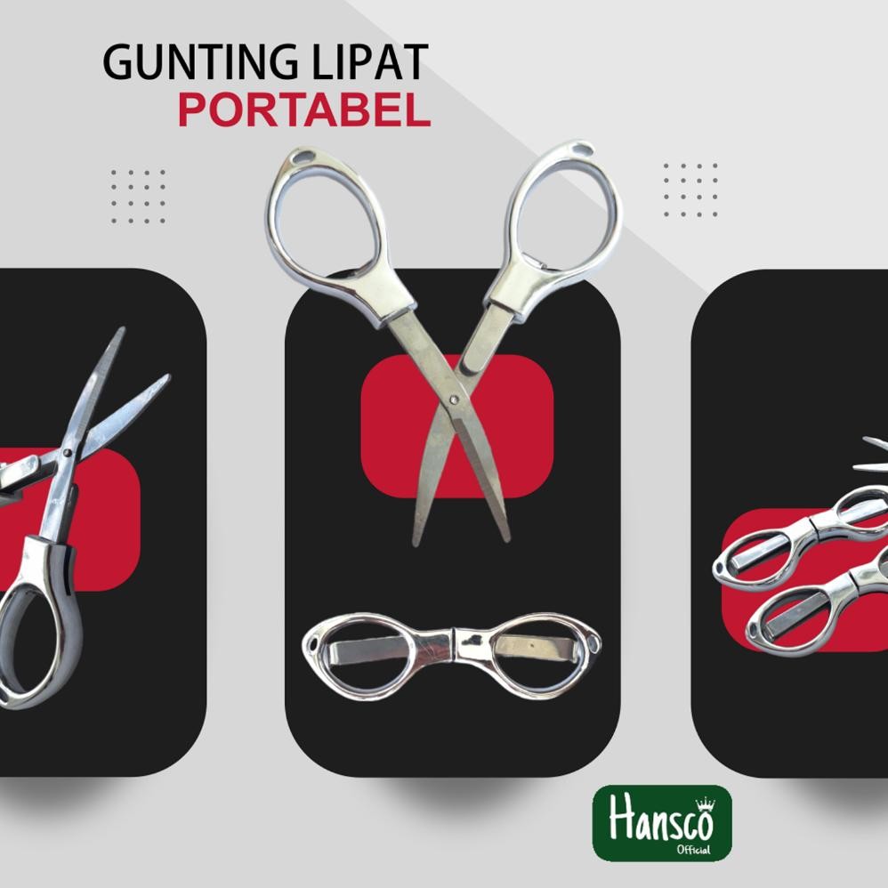 

Gunting Lipat Portabel Kecil Stainless Steel Gunting Tahalul Perlengkapan Haji dan Umroh Nugi