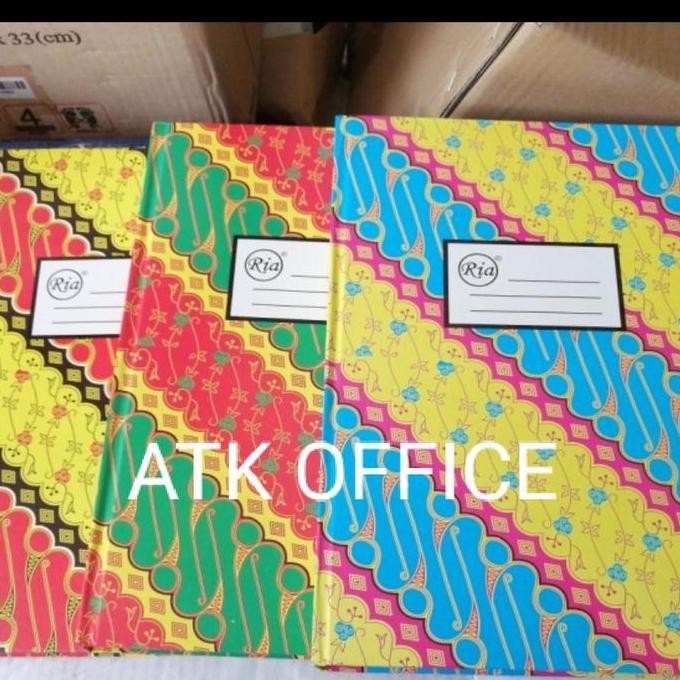

BUKU TULIS FOLIO RIA 500 LEMBAR / BUKU AKUTANSI / BUKU FOLIO