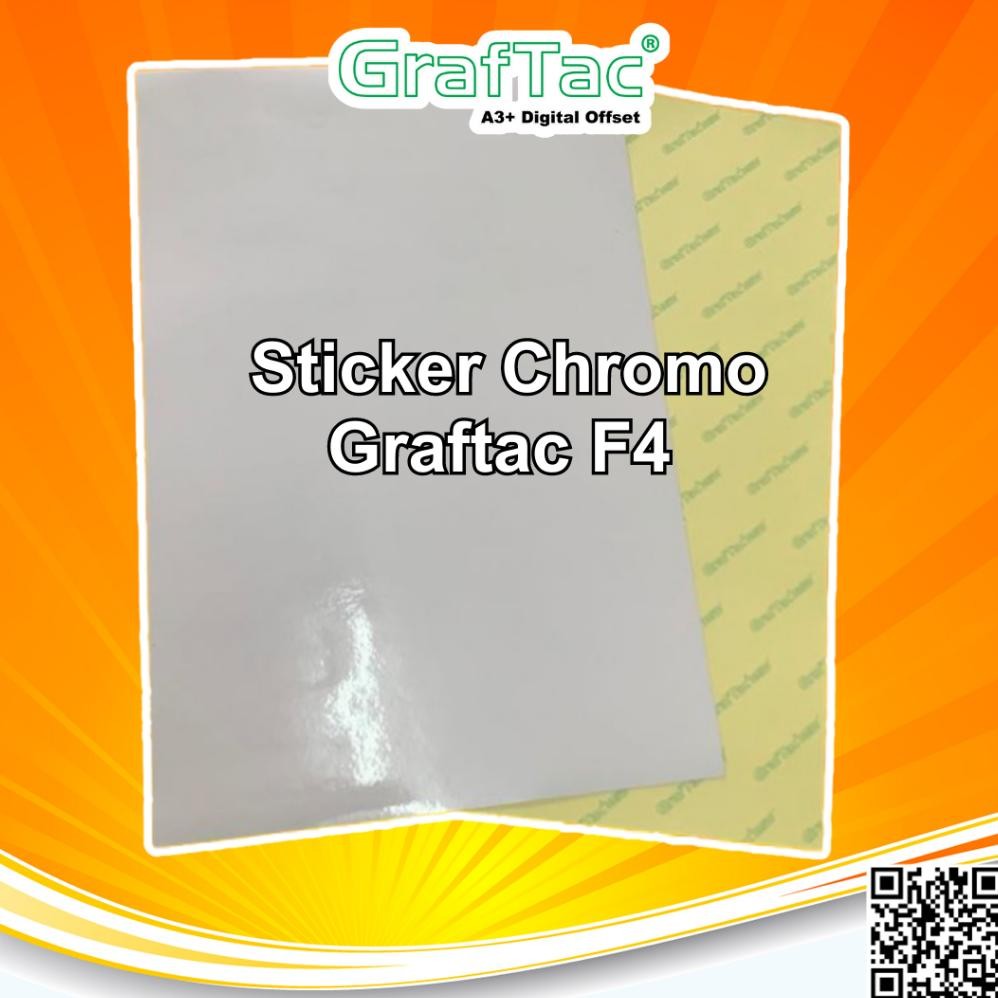 

Graftac Sticker Chromo F4 Stiker kromo/bontak Glossy - Pack isi 20 Lembar Nugi