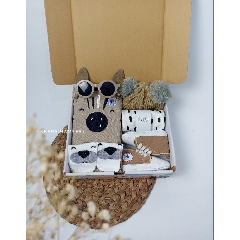 Pk32 Hampers Bayi/Kado Bayi Laki Laki/Hampers Bayi Laki Laki/Kado Lahiran/Khans Hampers/Hampers Bayi