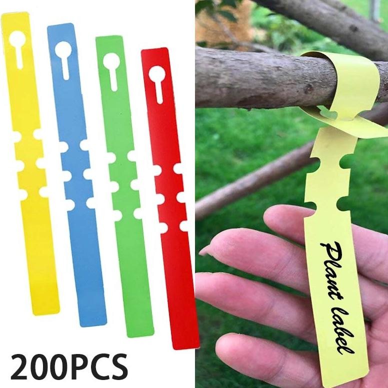 200pcs Label Tanaman Besar/Label Tanaman Anti Air/Kertas Label Tanaman/Label Tanaman Gantung Nugi