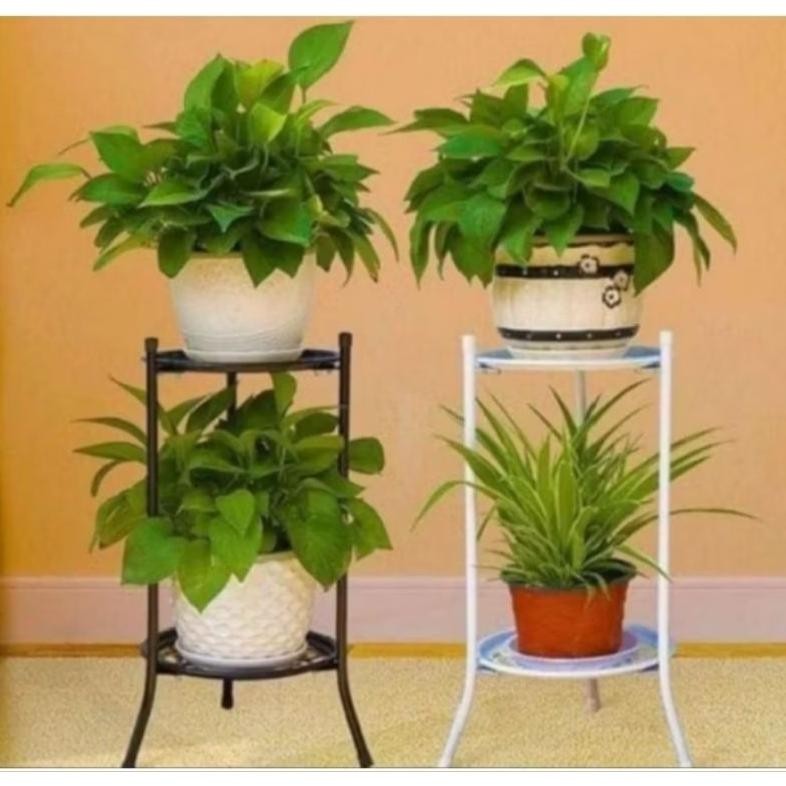 Rak Bunga Besar/Wadah Rak Pot Bunga Besar/Standing Pot Bunga Besar Nugi