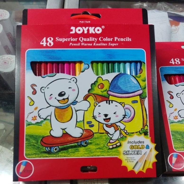 

Pensil Warna Superior Quality Joyko 48 warna Nugi