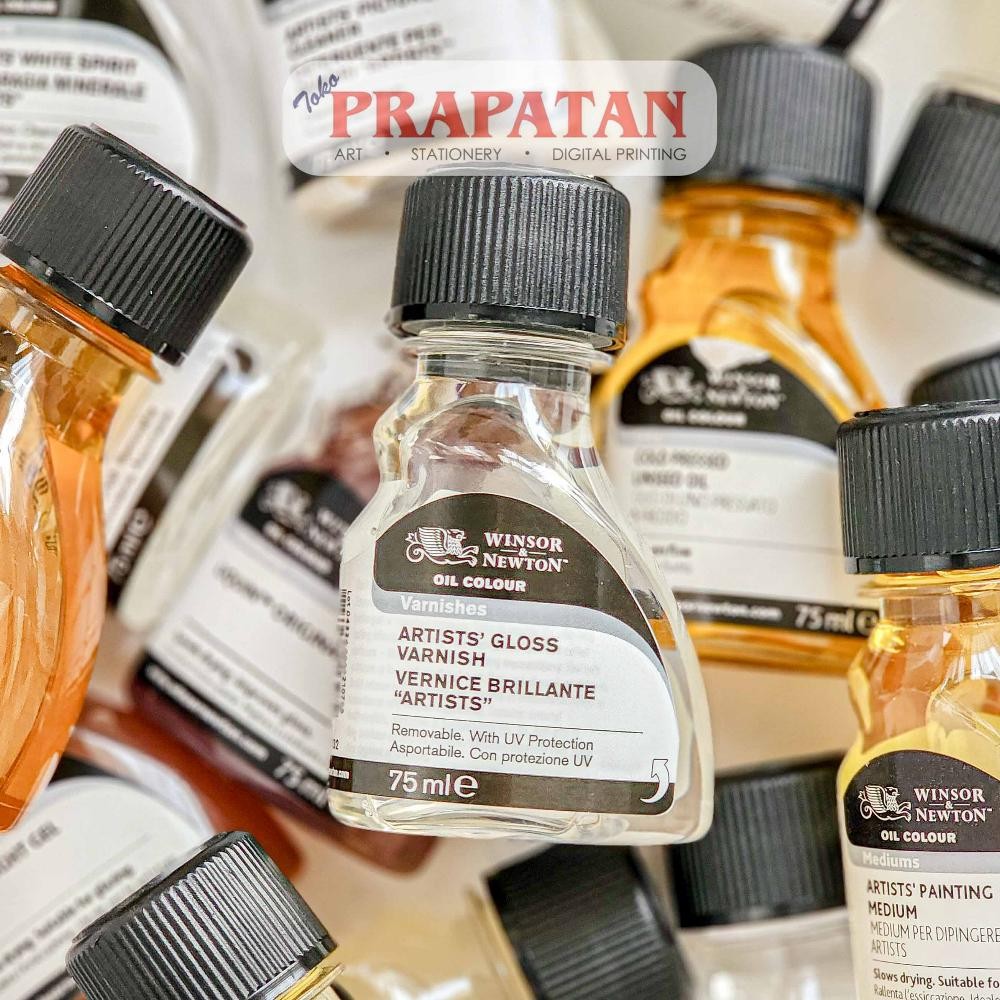 

Winsor Solvent / Medium / Oil / Varnish 75ml | Medium Cat Minyak Nugi