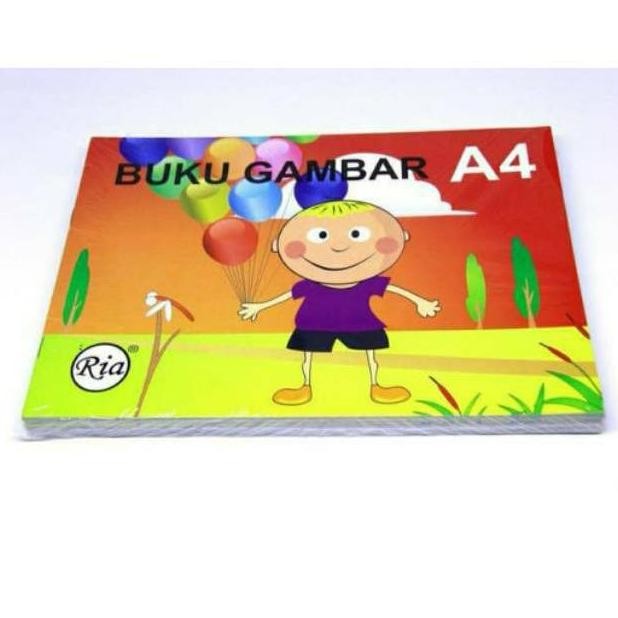 

Buku Gambar A4 Ria Drawing Book Grosir 10 buku Nugi