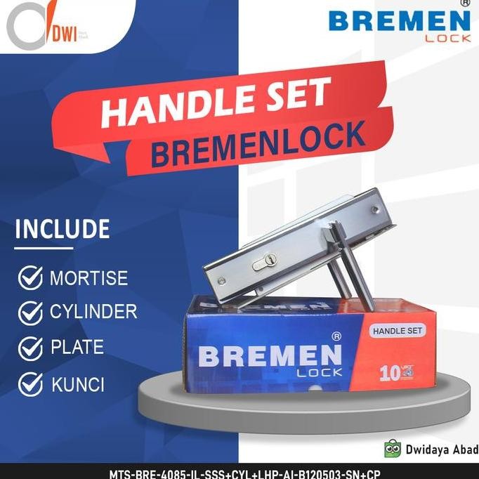 Kunci Pintu Set Bremen Lock 40X85 B120503