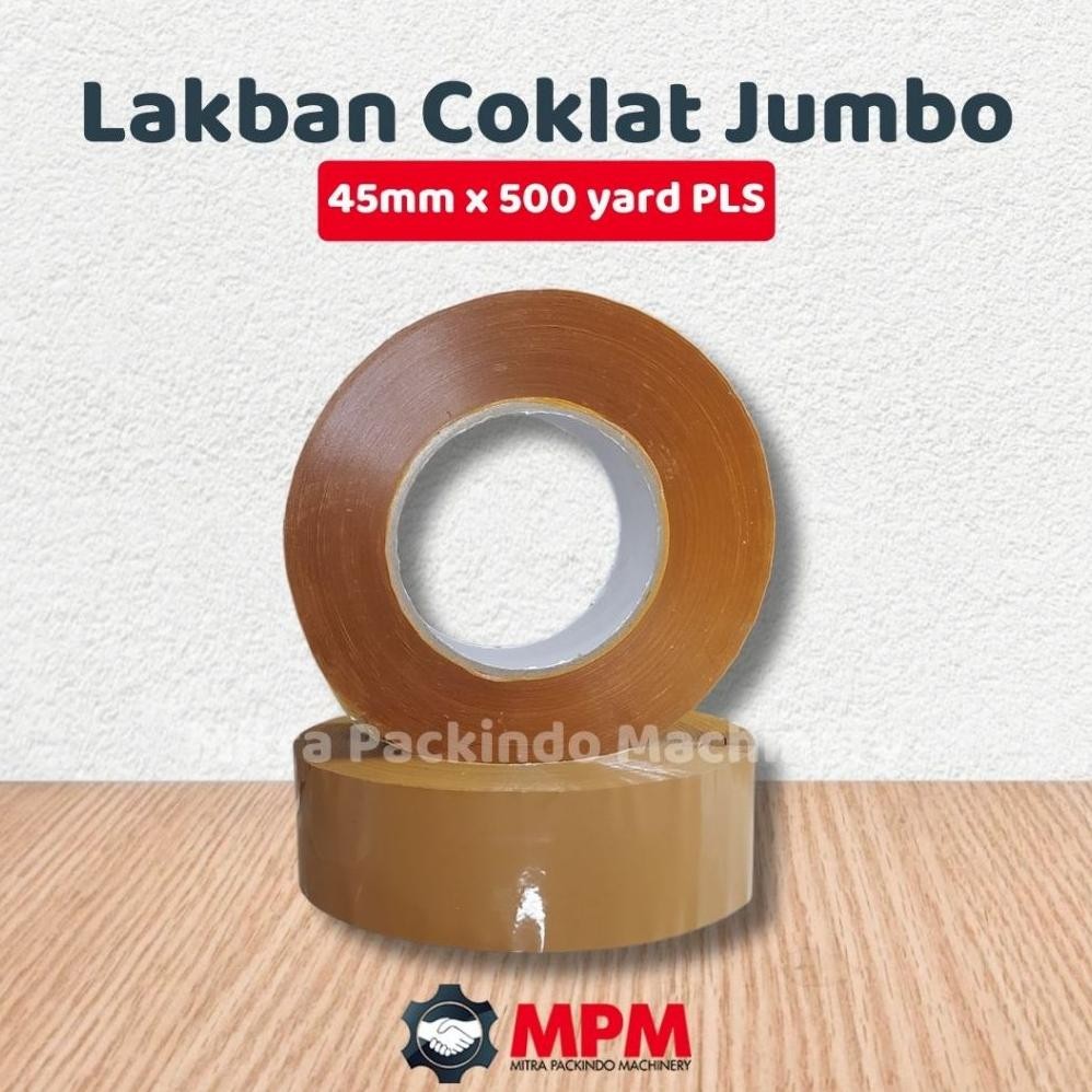 

Rd1- Lakban Coklat 500Yard / Isolasi Opp Coklat Tan Jumbo 500 Yard