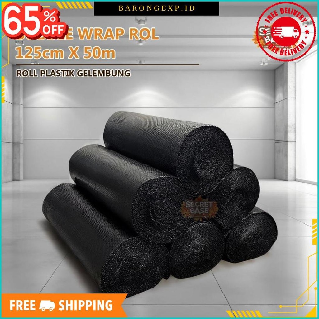 

(Gratis Ongkir) Bubble Wrap Rol 125Cm X 50M - Bubblewrap Packing Tebal Kuat Murah Berkualitas Siap Kirim