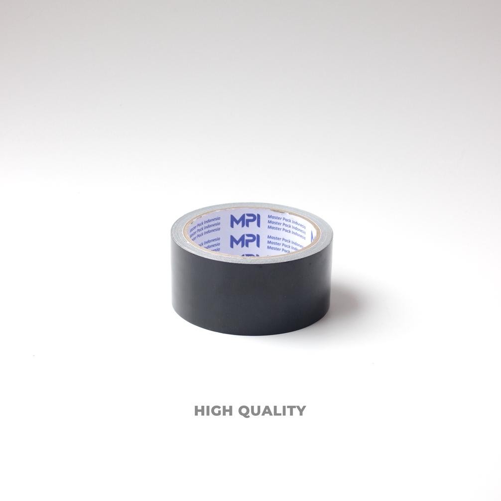 

Rd1- Cloth Tape-Lakban Kain Warna Hitam Master Pack Indonesia Berkualitas