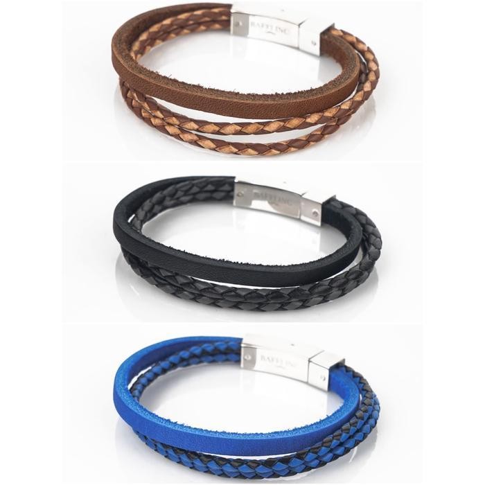 Tgs Maxley - Baffi Inc Bracelet Gelang Kulit Pria Wanita