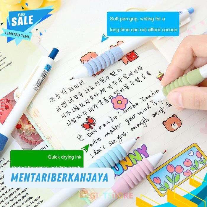 

PENA PERLINDUNGAN JARI YANG NYAMAN MENEKAN PEGANGAN LEMBUT PENA NETRAL KANTOR SISWA PENA NETRAL-GS BY MENTARI BERKAH JAYA