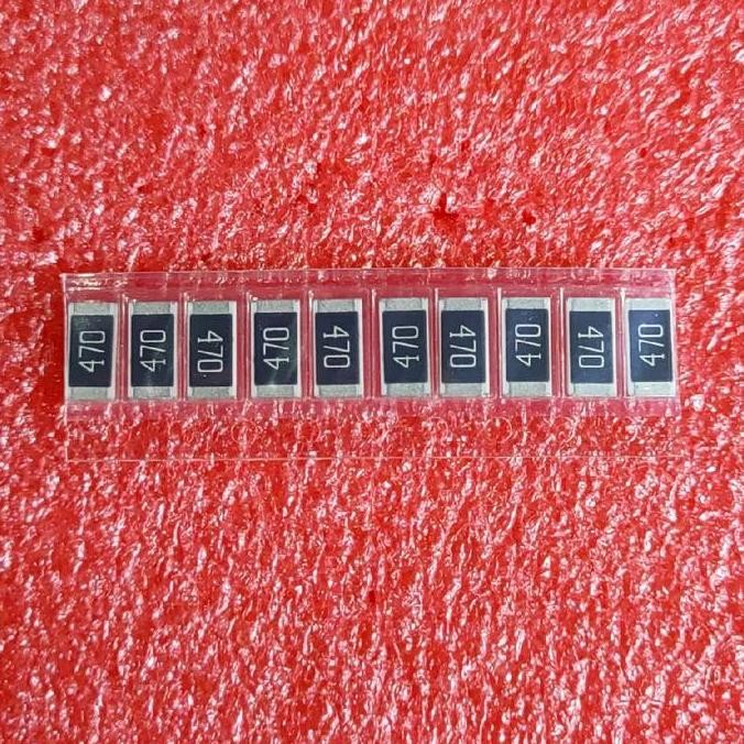 }}}}}}] Resistor 47R 47 ohm 470 size 2512 toleransi 5%