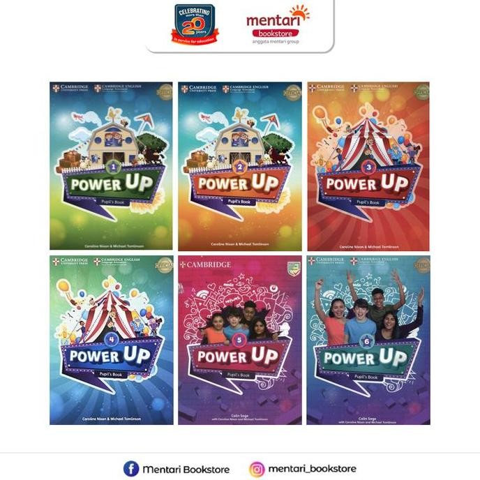 Cambridge Power Up English | Buku Sd