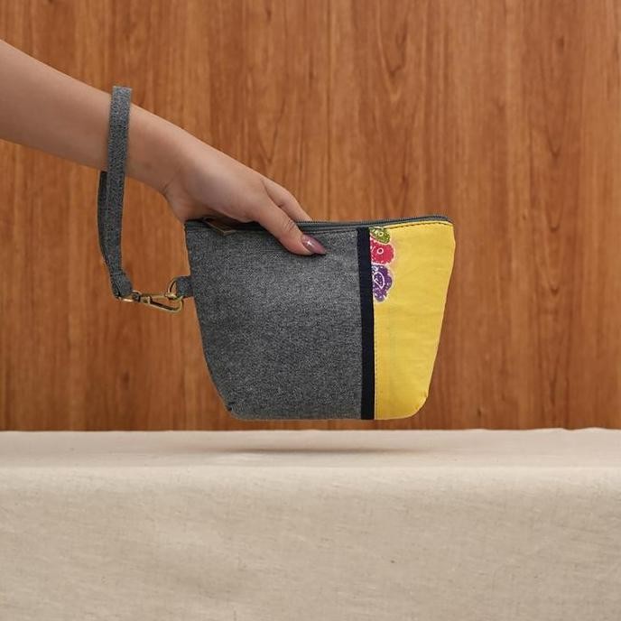 Nona Rara - Pouch Encim A0087, Pouch Kosmetik Dompet Batik Modern