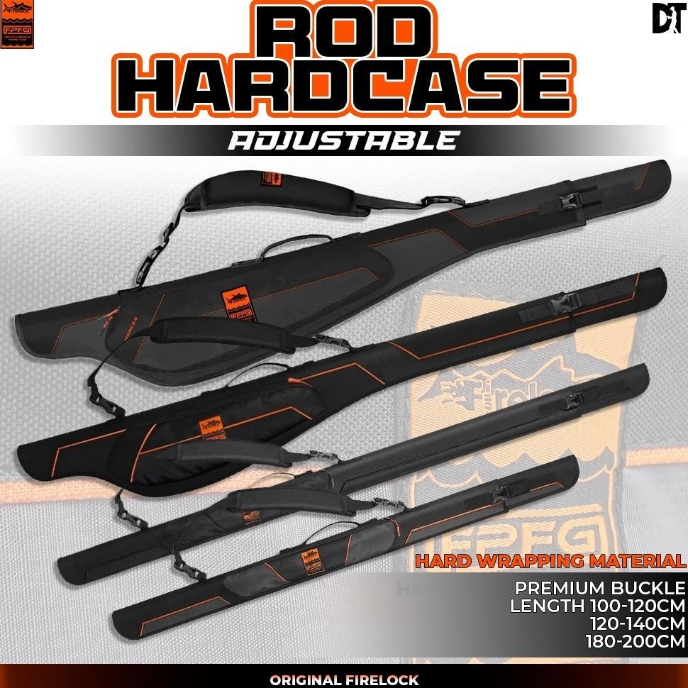 Hardcase Tas Pancing Tas Joran FireLock FPFG Tas Rod Kaku dan Kuat 120 140 200