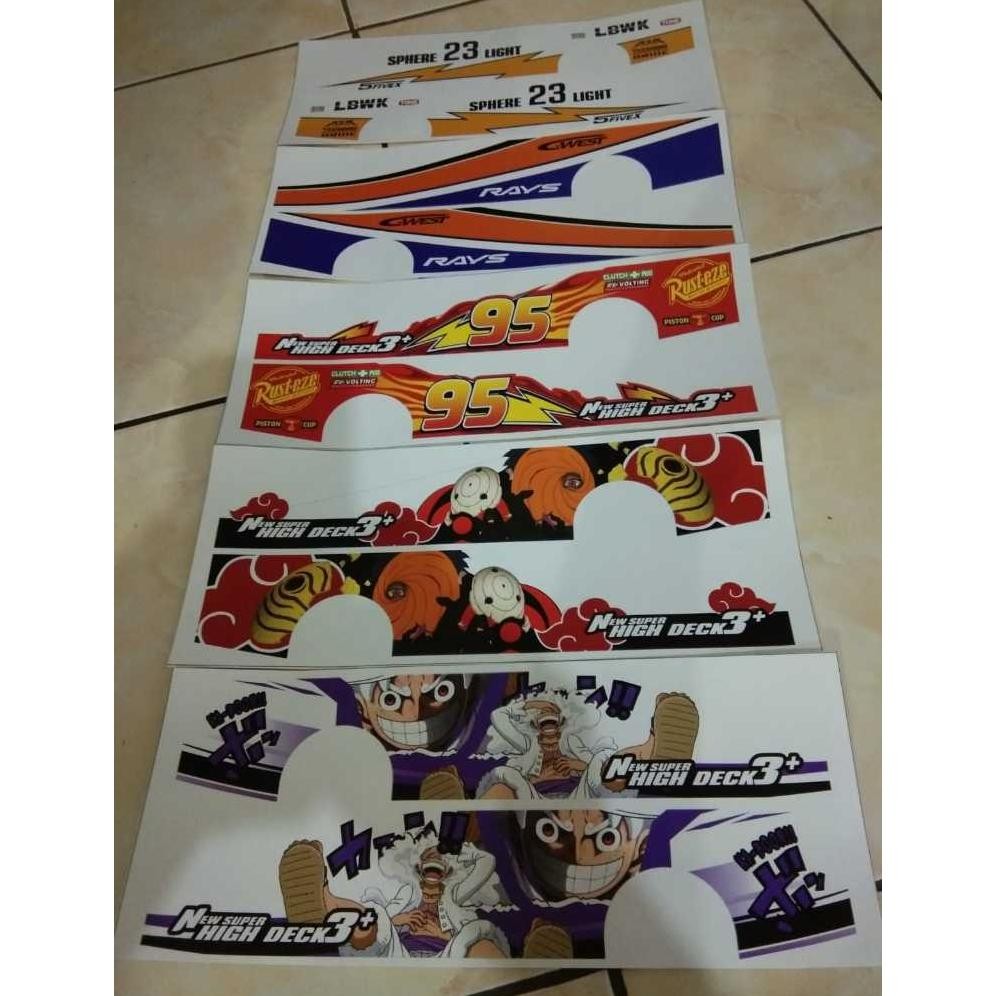 Qw-45 Stiker Livery Miniatur Bus | Stiker Livery Sudah Di Cutting | Livery Jb3 Jb5