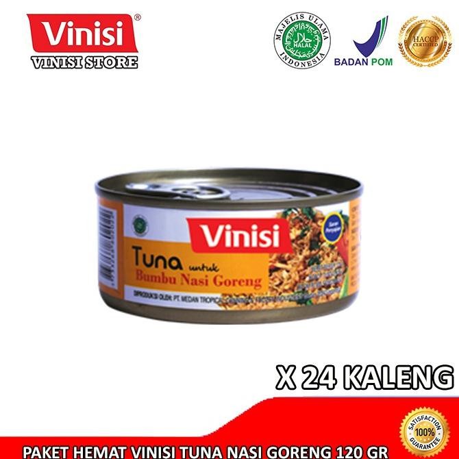 

NO_MORE Paket Hemat 1 Karton (24 Kaleng) Vinisi Tuna Nasi Goreng 120 Gr
