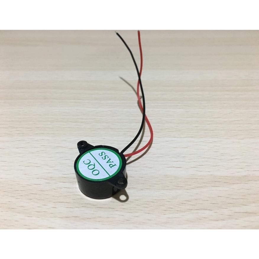 Bas-12 Buzzer Piezo Electric Alaram Kendaraan Motor Mobil Bis Truk Dc 3V - 24V Sfm-20B Buser Continu