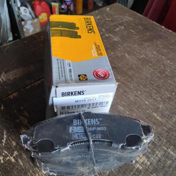 BIRKENS BRAKE PAD KAMPAS REM DEPAN SIRION