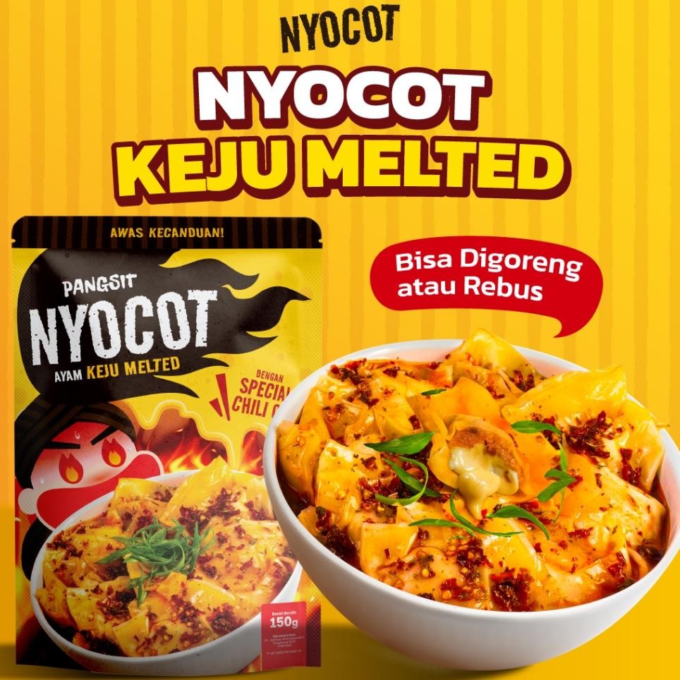 

Nyocot Pangsit Ayam Keju Lumer Meleleh Renyah Gurih Cocok Untuk Ngemil Cemilan Pangsit Chili Oil Makanan Nt