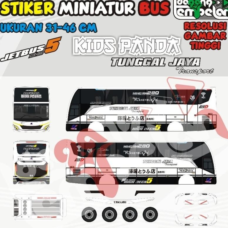 

Me41 Stiker Miniatur Bus Tunggal Jaya