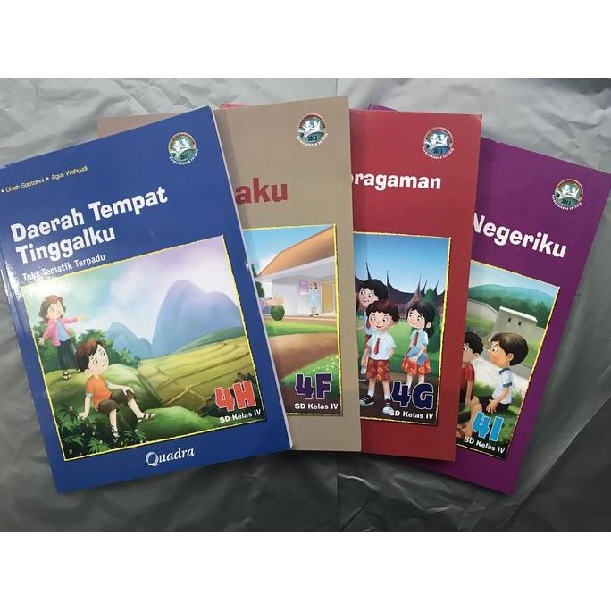 Baru Paket Tematik Quadra Smt Ii Kelas 4 F-I