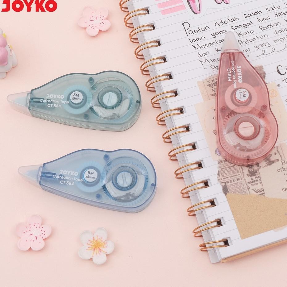 

Joyko Correction Tape 8M Tipex Kertas Joyko Tipx Kering Tipex Ct584