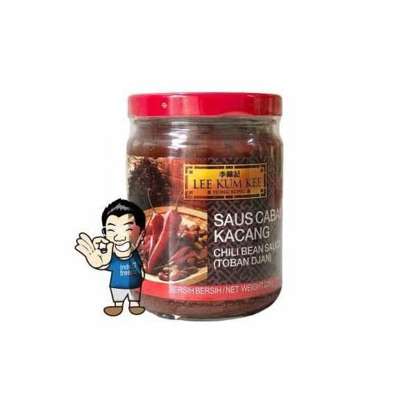 

Promo Lee Kum Kee Chili Bean Sauce 226g - Toban Djan Saus Cabai Kacang Ori