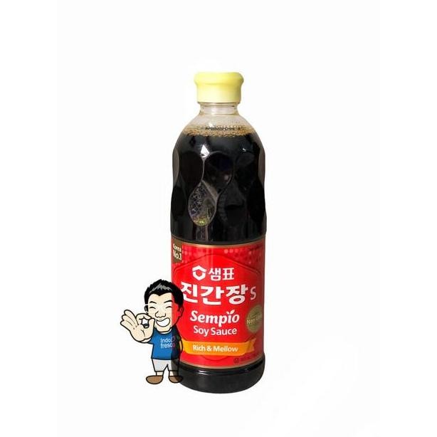 

Promo Sempio Jin Soy Sauce S Ganjang 860ml - Kecap Asin Korea Rich Mellow