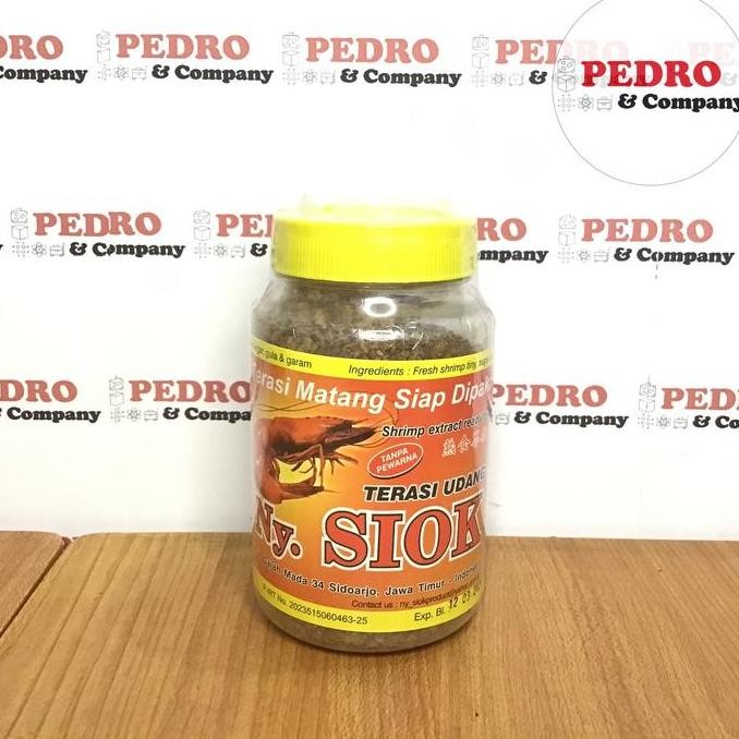 

Promo NY Siok Terasi Udang Matang 150 Gram | Bumbu Sambal Terasi Siap Pakai Terlaris