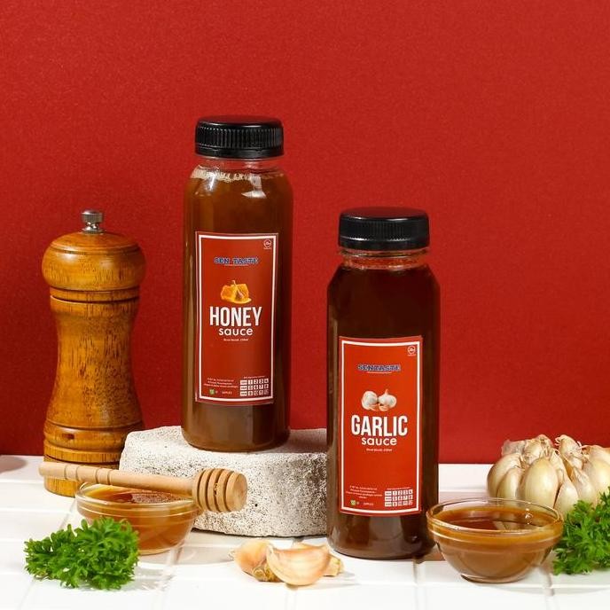 

Promo Bundling SenTaste Garlic & Honey Sauce 250ml - Saus Spesial Pepper Lunch