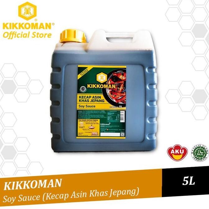 

Promo Kikkoman Soy Sauce Shoyu Halal Jerigen 5L - Kecap Asin Jepang Isi Besar
