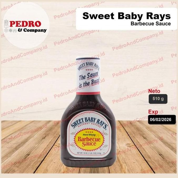 

Promo Sweet Baby Rays Original BBQ Sauce 510gr - Saus Barbeque Amerika