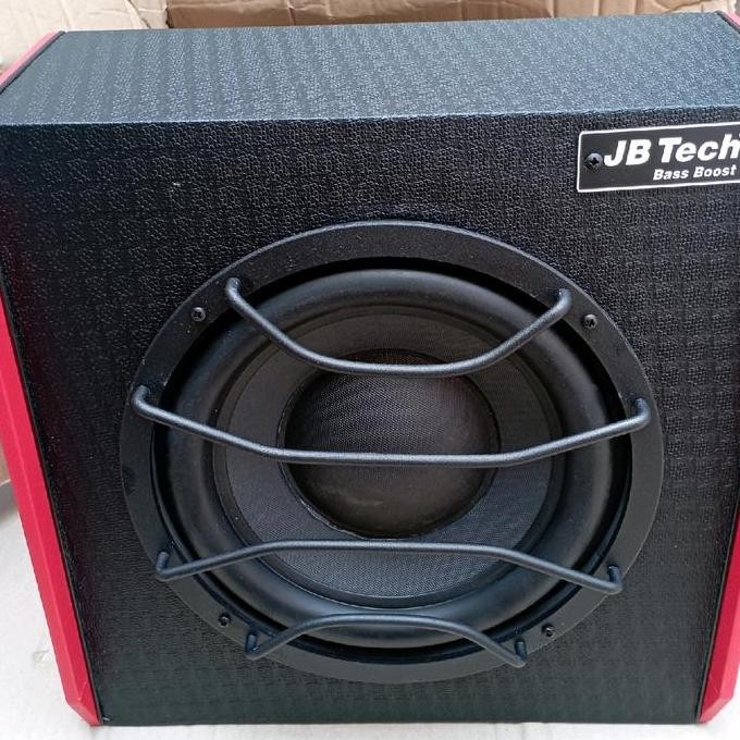 Subwoofer Aktif Jb-Tech Jt-108 Basstube Kotak / Bass Box Aktif 10 Inch / Basstube Petak Aktif / Subw