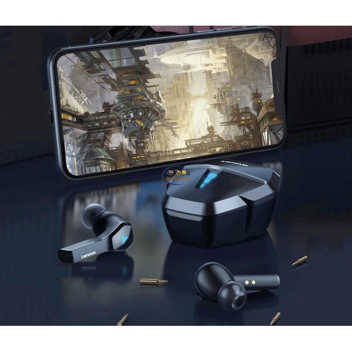Lenovo HQ08 Gaming Earbuds -Black Terbaru