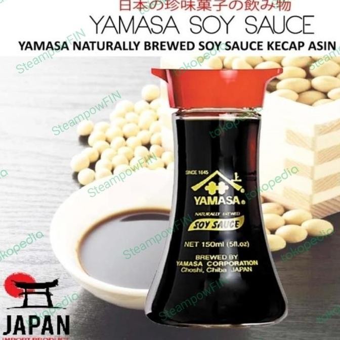 

Promo Yamasa Soy Sauce Premium 1L - Shoyu Jepang Kecap Asin Table Use