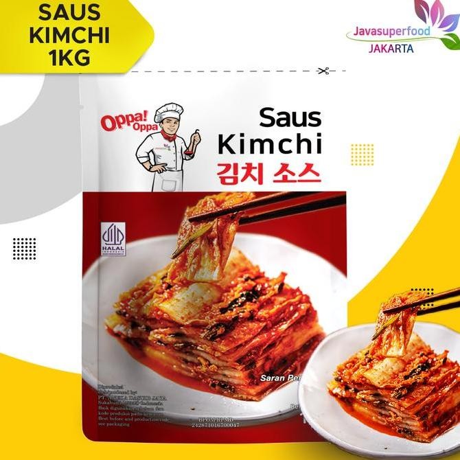 

Promo Saus Kimchi Korea 1Kg Halal - Bumbu Kimchi Korea Siap Pakai Oppa!Oppa