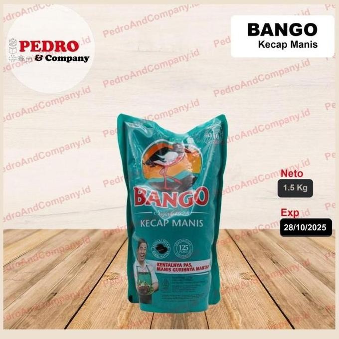 

Promo Bango Kecap Manis 1.525Kg Refill Pack Kedelai Hitam Premium