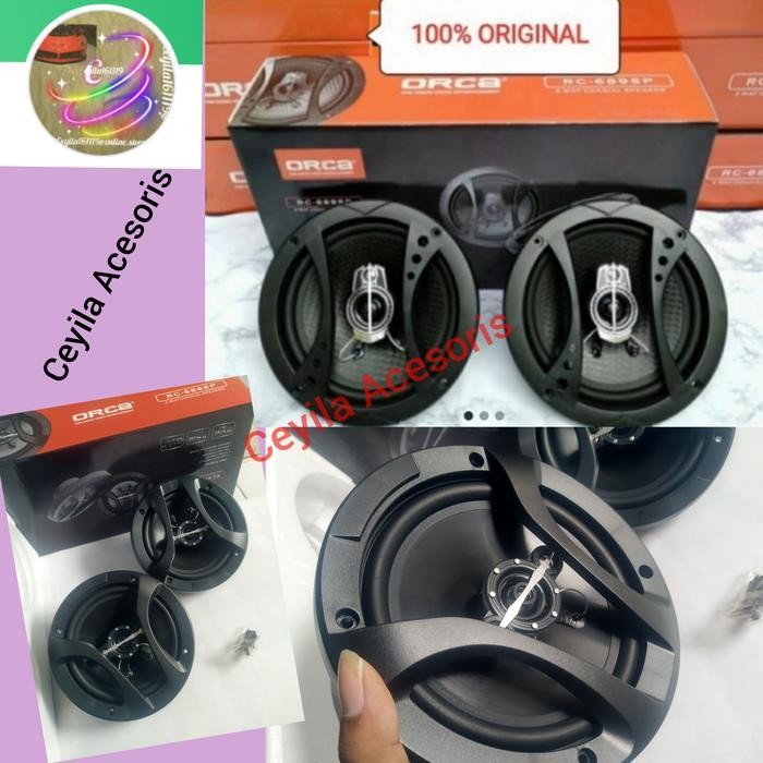 Speaker ORCA (6" Inch)Rc- 686Sp Coaxial Mobil Grand Max/Luxio Berkualitas Terbaru