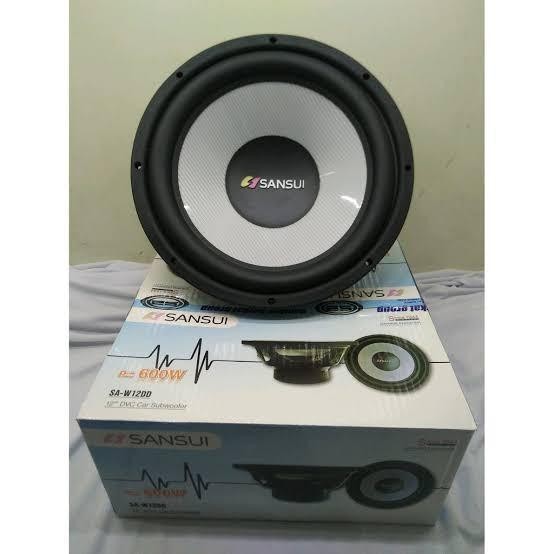 Subwoofer Sansui 12 Inch / Sub Sansui 12 Inch SA W12DD Berkualitas Terbaru