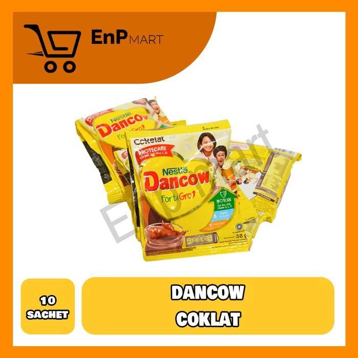 

Ls Dancow Fortigro Putih Coklat - 1 Renceng 10 Sachet