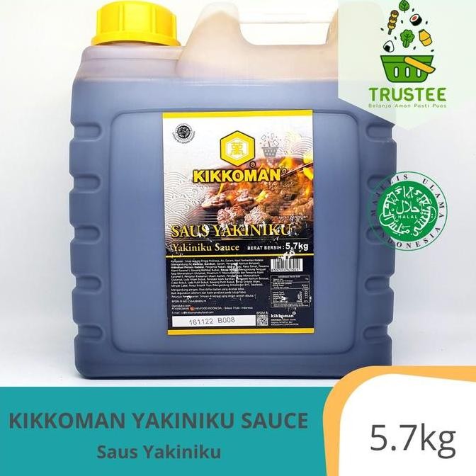 

Promo Saus Kikkoman Jerigen 5L / 5.7kg | BBQ Gochujang Bulgogi Teriyaki Yakiniku
