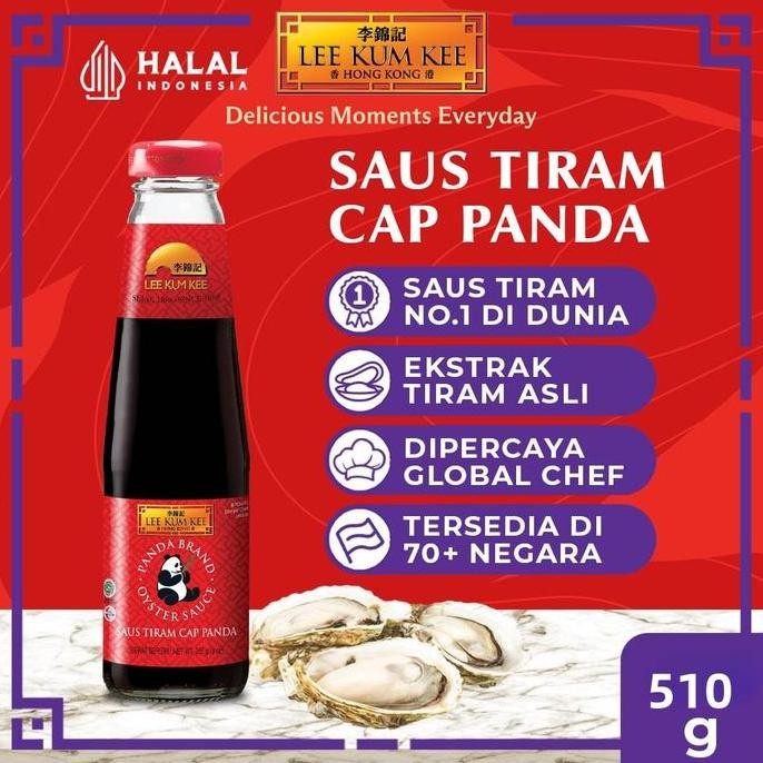 

Promo LEE KUM KEE Saus Tiram Panda 510gr - Oyster Sauce Favorit Masakan Asia
