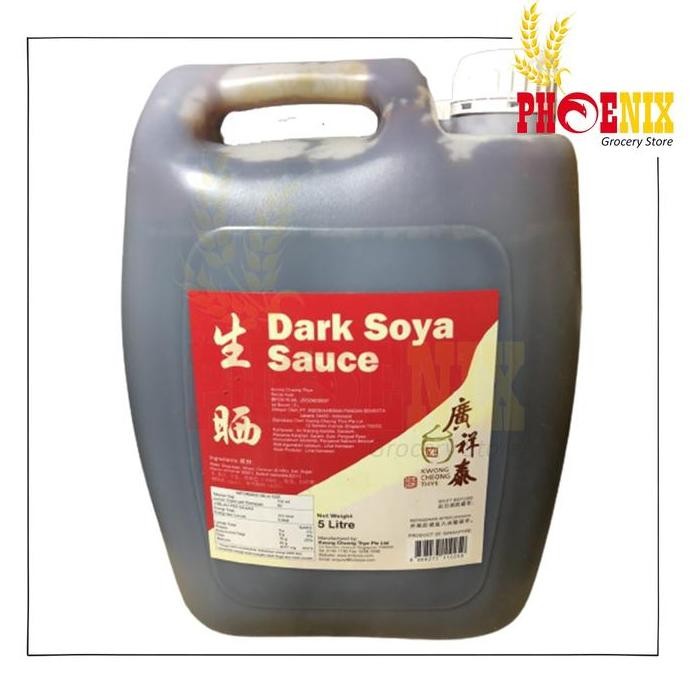 

Promo Dark Soy Sauce KCT Kecap Hitam Asin 5 Liter Bulk