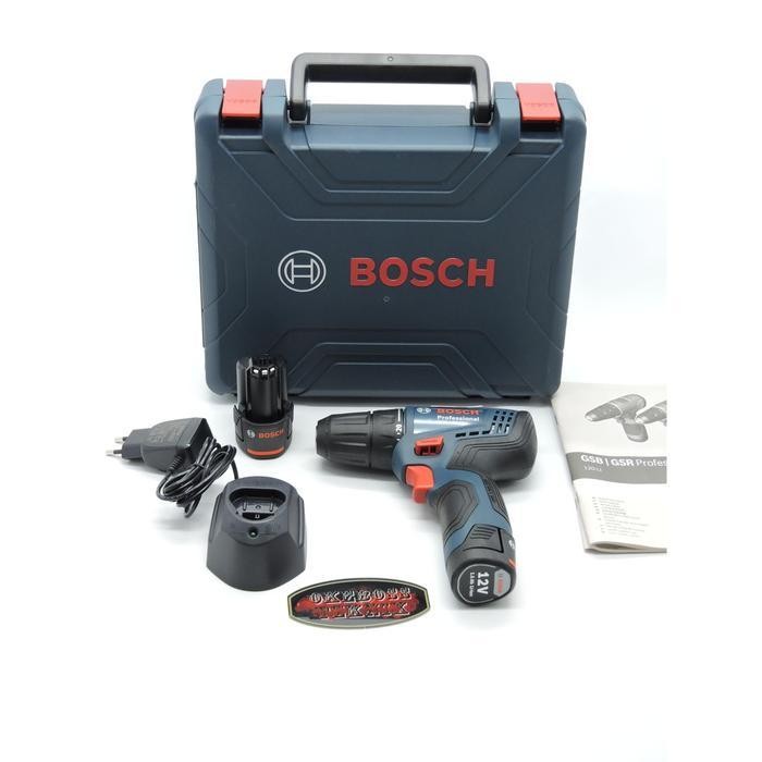 MPS Bosch Bor baterai Tembok GSB 120 Li bor beton