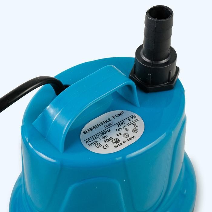 AS DONG HONG Pompa Air Aquarium Mini Submersible Pump EU Plug 220V IPX8