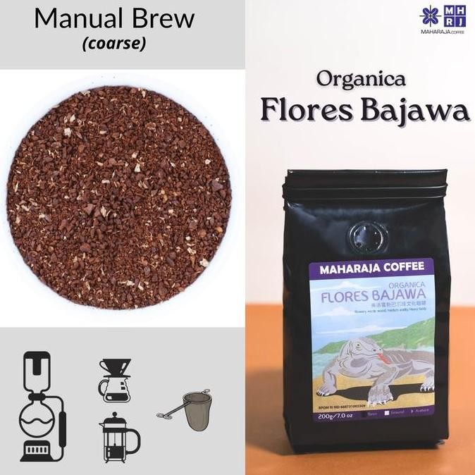 

Maharaja Coffee Organica Flores Bajawa Arabica 1 Kg Econo Pack