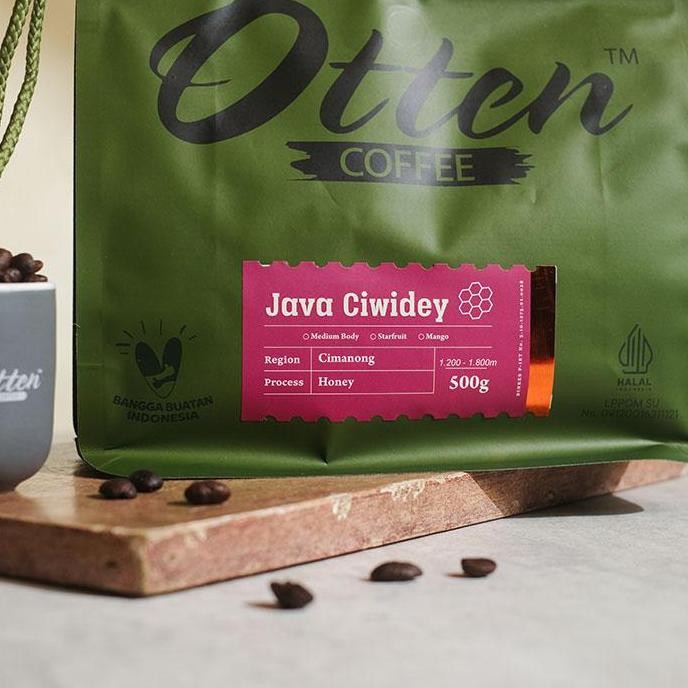 

Kopi Arabica Java Ciwidey Honey Process 500G - Biji / Bubuk Kopi Coffee