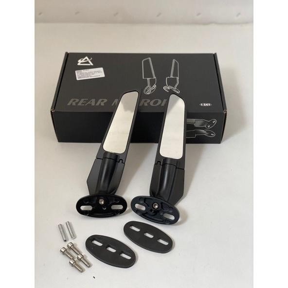SPION WINGLET REAR MIRROR UNIVERSAL MOTOR NINJA R/SS/RR CBR GSX R15 R25 NINA 250 KARBU R15V3 NINJA 2